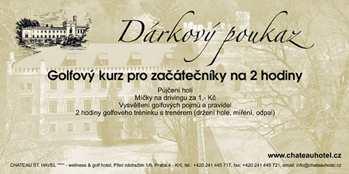 Golfový kurz pro začátečníky na 2 hodiny