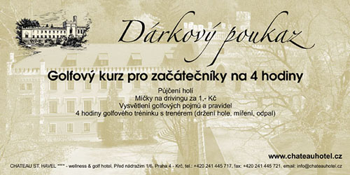 Golfový kurz pro začátečníky na 4 hodiny